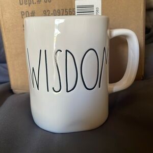 RAE DUNN Mug Wisdom 16oz